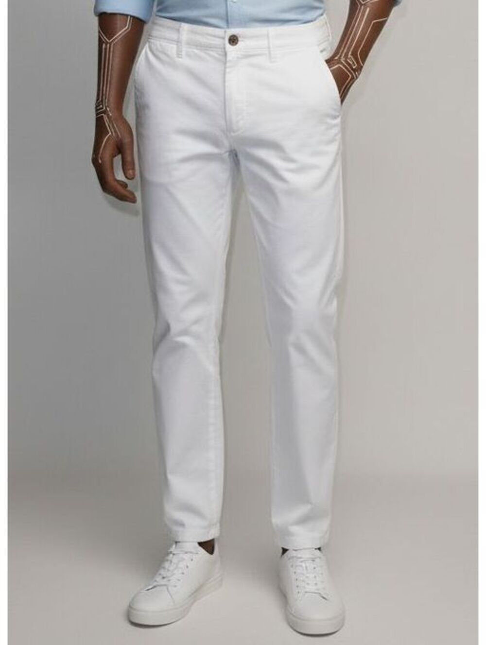 Tommy Hilfiger White Slim Fit Pants Size 6 Stretch Preppy Classic